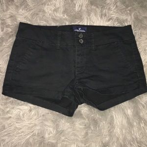 American Eagle black shorts